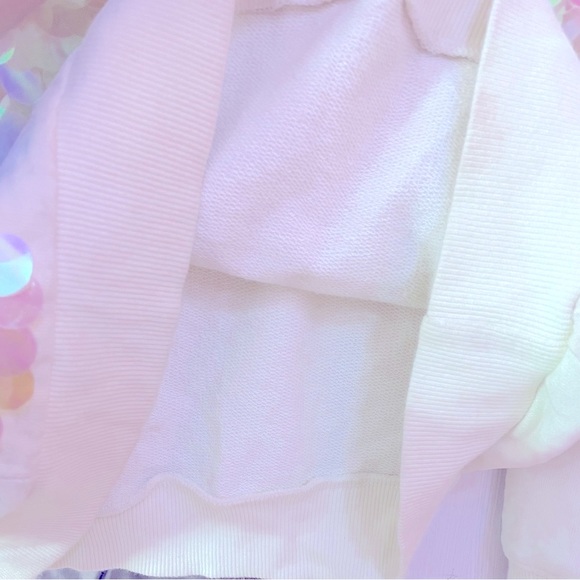 Embellished Zara Sweatshirt for 13-14 years old girls, in off white cream colour - Picture 5 of 6